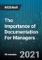 The Importance of Documentation For Managers - Webinar (Recorded) - Product Thumbnail Image