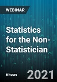 6-Hour Virtual Seminar on Statistics for the Non-Statistician - Webinar (Recorded)- Product Image