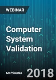 Computer System Validation - Webinar (Recorded)- Product Image