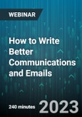 4-Hour Virtual Seminar on How to Write Better Communications and Emails - Webinar (Recorded)- Product Image