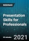 Presentation Skills for Professionals - Webinar - Product Image