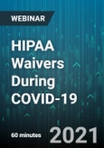 HIPAA Waivers During COVID-19 - Webinar (Recorded)- Product Image