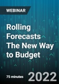Rolling Forecasts The New Way to Budget - Webinar (Recorded)- Product Image