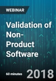 Validation of Non-Product Software - Webinar (Recorded)- Product Image