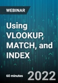 Using VLOOKUP, MATCH, and INDEX - Webinar (Recorded)- Product Image