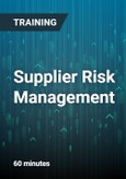 Supplier Risk Management- Product Image