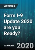 Form I-9 Update 2020 are you Ready? - Webinar (Recorded)- Product Image