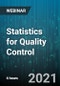 6-Hour Virtual Seminar on Statistics for Quality Control - Webinar (Recorded) - Product Thumbnail Image