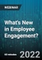 What's New in Employee Engagement? - Webinar (Recorded) - Product Thumbnail Image