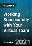 Working Successfully with Your Virtual Team - Webinar (Recorded)- Product Image