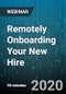 Remotely Onboarding Your New Hire: Policies, Practices, and Processes - Webinar (Recorded) - Product Thumbnail Image