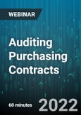 Auditing Purchasing Contracts - Webinar (Recorded)- Product Image