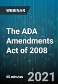 The ADA Amendments Act of 2008: Reasonable Accommodations and the Interactive Process - Webinar (Recorded)- Product Image