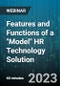 Features and Functions of a "Model" HR Technology Solution - Webinar (Recorded) - Product Thumbnail Image