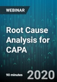 Root Cause Analysis for CAPA - Webinar (Recorded)- Product Image