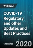 COVID-19 Regulatory and other Updates and Best Practices - Webinar (Recorded)- Product Image