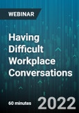 Having Difficult Workplace Conversations - Webinar (Recorded)- Product Image