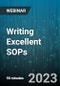 Writing Excellent SOPs - Webinar - Product Image