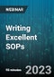 Writing Excellent SOPs - Webinar (Recorded) - Product Thumbnail Image