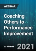 Coaching Others to Performance Improvement - Webinar (Recorded)- Product Image
