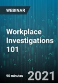 Workplace Investigations 101: How to Conduct your Investigation Like a Pro - Webinar (Recorded)- Product Image