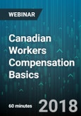 Canadian Workers Compensation Basics - Webinar (Recorded)- Product Image