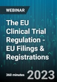 6-Hour Virtual Seminar on The EU Clinical Trial Regulation - EU Filings & Registrations - Webinar (Recorded)- Product Image