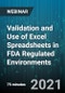 Validation and Use of Excel Spreadsheets in FDA Regulated Environments - Webinar (Recorded) - Product Thumbnail Image