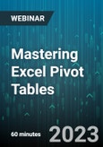 Mastering Excel Pivot Tables - Webinar (Recorded)- Product Image