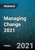 4-Hour Virtual Seminar on Managing Change 2021: Leading, Innovation and Design Thinking - Webinar (Recorded)- Product Image