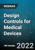 3-Hour Virtual Seminar on Design Controls for Medical Devices - Webinar (Recorded)- Product Image