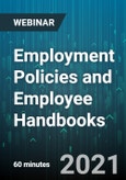 Employment Policies and Employee Handbooks: Responsibilities and Best Practices - Webinar (Recorded)- Product Image