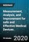 Measurement, Analysis, and Improvement for safe and Effective Medical Devices - Webinar (Recorded) - Product Thumbnail Image