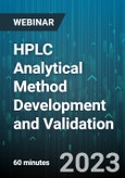 HPLC Analytical Method Development and Validation  - Webinar (Recorded)- Product Image