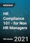 6-Hour Virtual Seminar on HR Compliance 101 - for Non HR Managers - Webinar - Product Thumbnail Image
