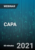CAPA: Corrective and Preventative Actions and Non-Conformances - Webinar (Recorded)- Product Image