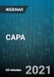 CAPA: Corrective and Preventative Actions and Non-Conformances - Webinar (Recorded) - Product Thumbnail Image