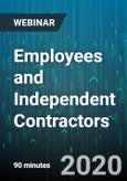 Employees and Independent Contractors: W-2's vs 1099's - Webinar (Recorded)- Product Image