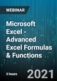 3-Hour Virtual Seminar on Microsoft Excel - Advanced Excel Formulas & Functions - Webinar (Recorded)- Product Image
