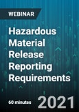 Hazardous Material Release Reporting Requirements - Webinar (Recorded)- Product Image