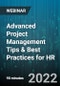 Advanced Project Management Tips & Best Practices for HR - Webinar (Recorded) - Product Thumbnail Image
