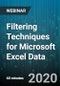 Filtering Techniques for Microsoft Excel Data - Webinar (Recorded) - Product Thumbnail Image