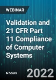 6-Hour Virtual Seminar on Validation and 21 CFR Part 11 Compliance of Computer Systems - Webinar (Recorded)- Product Image