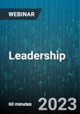 Leadership: Strategic Planning and Decision Making - Webinar (Recorded)- Product Image