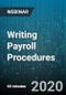 Writing Payroll Procedures - Webinar (Recorded) - Product Thumbnail Image