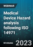 Medical Device Hazard analysis following ISO 14971 - Webinar (Recorded)- Product Image