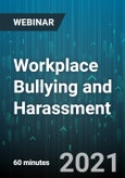 Workplace Bullying and Harassment: The Role of HR - Webinar (Recorded)- Product Image