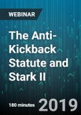3-Hour Virtual Seminar On The Anti-Kickback Statute and Stark II: Basis for An Action Under the Federal False Claims Act? - Webinar (Recorded)- Product Image