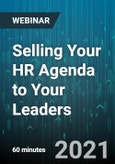 Selling Your HR Agenda to Your Leaders - Webinar (Recorded)- Product Image