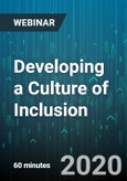 Developing a Culture of Inclusion - Webinar (Recorded)- Product Image